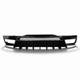 Rear Diffuser with Fins – Gloss Black
