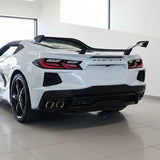 Rear Spoiler High Wing - Gloss Black - Z06 Style