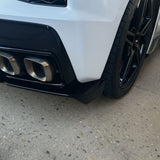 Rear Bumper Corners - Gloss Black