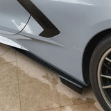 Side Skirts – V2 Style – Gloss Black
