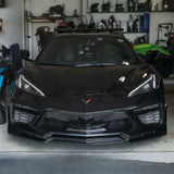 VZR4 Style Front Bumper Lip – Gloss Black