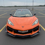 PREMIUM Front Bumper – Z06 Style – Carbon Flash