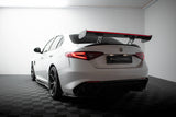Carbon Spoiler + LED suitable for Alfa Romeo Giulia Quadrifoglio