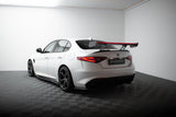 Carbon Spoiler + LED suitable for Alfa Romeo Giulia Quadrifoglio