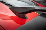 Carbon Spoiler + LED suitable for Chevrolet Corvette C8