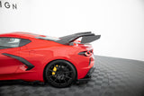 Carbon Spoiler + LED suitable for Chevrolet Corvette C8
