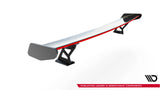 Carbon Spoiler With External Brackets Uprights + LED suitable for BMW 4 F32 / 4 F32 M-Pack Coupe