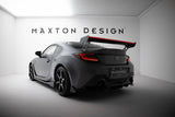 Carbon Spoiler With External Brackets Uprights + LED suitable for Toyota GR86 / Subaru BRZ Mk2