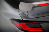 Carbon Spoiler With External Brackets Uprights + LED suitable for Toyota GR86 / Subaru BRZ Mk2