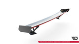 Carbon Spoiler With External Brackets Uprights + LED suitable for Toyota GR86 / Subaru BRZ Mk2