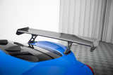 Carbon Spoiler With External Brackets Uprights + LED suitable for Toyota Supra Mk5