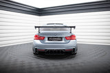 Carbon Spoiler With External Brackets Uprights suitable for BMW 4 F32 / 4 F32 M-Pack Coupe