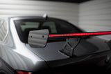 Carbon Spoiler With Internal Brackets Uprights + LED suitable for BMW 3 / M3 Coupe E92