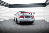 Carbon Spoiler With Internal Brackets Uprights + LED suitable for BMW 4 F32 / 4 F32 M-Pack Coupe