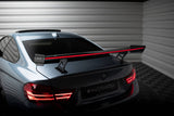 Carbon Spoiler With Internal Brackets Uprights + LED suitable for BMW 4 F32 / 4 F32 M-Pack Coupe