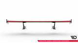 Carbon Spoiler With Internal Brackets Uprights + LED suitable for Chevrolet Corvette Stingray / Grand Sport C7
