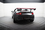 Carbon Spoiler With Internal Brackets Uprights + LED suitable for Mazda MX-5 ND (Mk4)