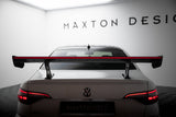 Carbon Spoiler With Internal Brackets Uprights + LED suitable for Volkswagen Jetta GLI Mk7