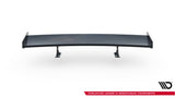 Carbon Spoiler With Internal Brackets Uprights + LED suitable for Volkswagen Jetta GLI Mk7