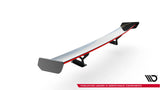 Carbon Spoiler With Internal Brackets Uprights + LED suitable for Volkswagen Jetta GLI Mk7