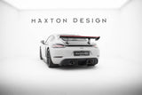 Carbon Spoiler With Internal Brackets Uprights V.1 + LED suitable for Porsche 718 Cayman 982c