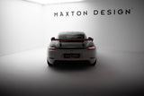 Carbon Spoiler With Internal Brackets Uprights V.1 + LED suitable for Porsche 718 Cayman 982c