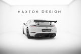 Carbon Spoiler With Internal Brackets Uprights V.1 suitable for Porsche 718 Cayman 982c