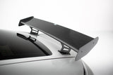 Carbon Spoiler With Internal Brackets Uprights V.2 + LED suitable for Porsche 718 Cayman 982c
