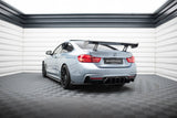 Carbon Spoiler With Internal Brackets Uprights suitable for BMW 4 F32 / 4 F32 M-Pack Coupe