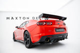 Carbon Spoiler With Internal Brackets Uprights suitable for Chevrolet Camaro SS Mk6 Facelift