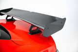Carbon Spoiler With Internal Brackets Uprights suitable for Chevrolet Camaro SS Mk6 Facelift