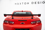 Carbon Spoiler With Internal Brackets Uprights suitable for Chevrolet Camaro SS Mk6 Facelift