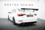 Carbon Spoiler With Internal Brackets Uprights suitable for Volkswagen Jetta GLI Mk7