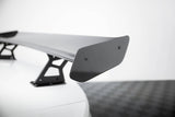 Carbon Spoiler With Internal Brackets Uprights suitable for Volkswagen Jetta GLI Mk7