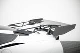 Carbon Spoiler With Upper Swan Mounting + LED suitable for Chevrolet Corvette Stingray / Grand Sport C7