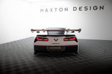 Carbon Spoiler With Upper Swan Mounting + LED suitable for Chevrolet Corvette Stingray / Grand Sport C7