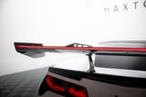 Carbon Spoiler With Upper Swan Mounting + LED suitable for Chevrolet Corvette Stingray / Grand Sport C7