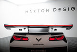 Carbon Spoiler With Upper Swan Mounting + LED suitable for Chevrolet Corvette Stingray / Grand Sport C7