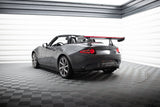 Carbon Spoiler With Upper Swan Mounting + LED suitable for Mazda MX-5 ND (Mk4)