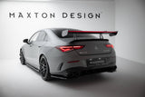 Carbon Spoiler With Upper Swan Mounting + LED suitable for Mercedes-Benz CLA Coupe C118 / C118 Facelift