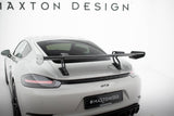 Carbon Spoiler With Upper Swan Mounting V.2 suitable for Porsche 718 Cayman 982c