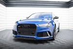 Front Splitter V.1 Audi RS6 C7 / C7 FL Maxton Design
