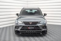 Front Splitter V.1 Cupra Ateca Maxton Design Gloss Black