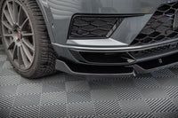 Front Splitter V.1 Cupra Ateca Maxton Design Gloss Black