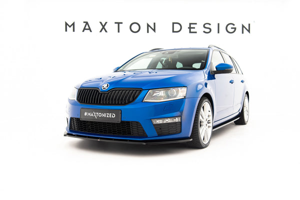 Front Splitter V.1 Skoda Octavia RS Mk3 Maxton Design