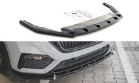 Front Splitter V.1 Skoda Octavia RS Mk4 Maxton Design