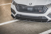 Front Splitter V.1 Skoda Octavia RS Mk4 Maxton Design