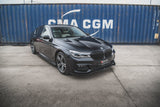 Front Splitter V.1 for BMW 7 M-Pack G11 / G12 Maxton Design Gloss Black
