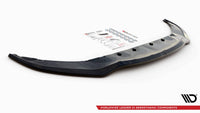 Front Splitter V.1 for BMW 7 M-Pack G11 / G12 Maxton Design Gloss Black