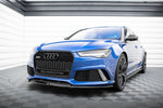 Front Splitter V.2 Audi RS6 C7 / C7 FL Maxton Design